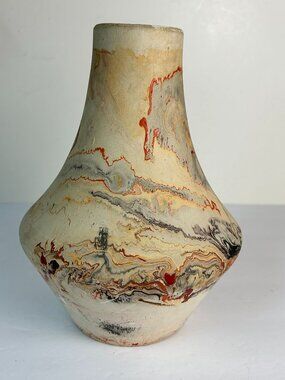 Vintage Nemadji Pottery Vase Native American